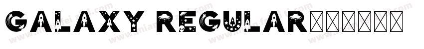 Galaxy Regular字体转换